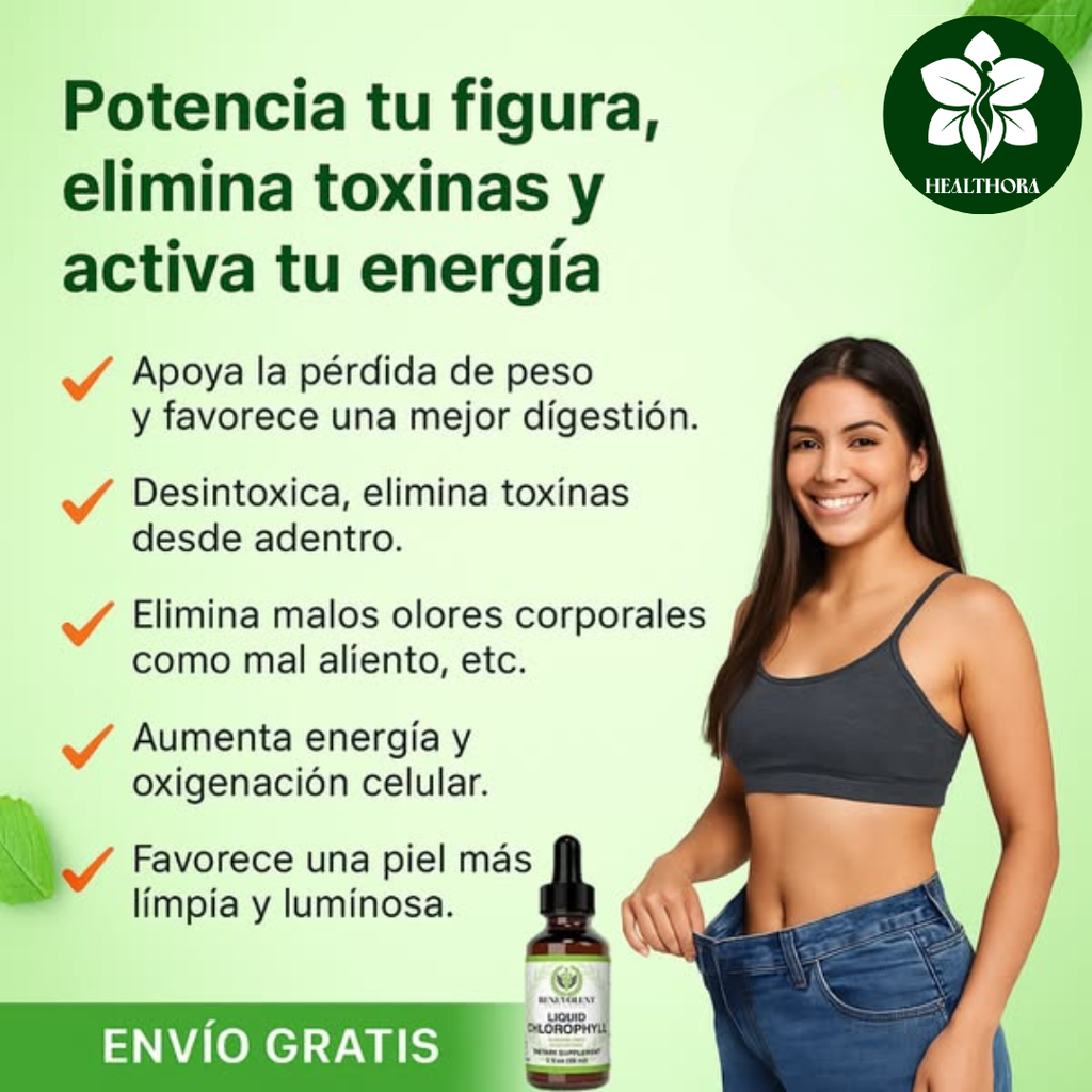 Benevolent Clorofila | Vuelve a sentirte ligera, fresca y con energía estable todo el día.